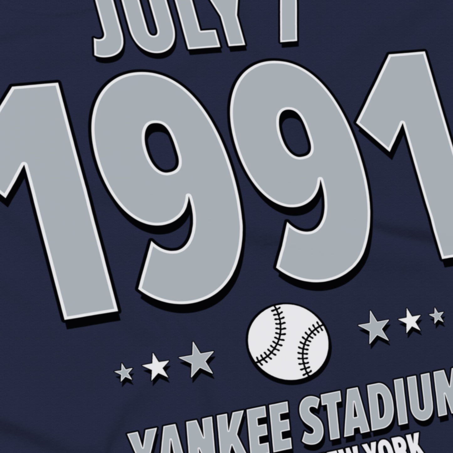 New York Baseball – July 7, 1991 – Origin Tee