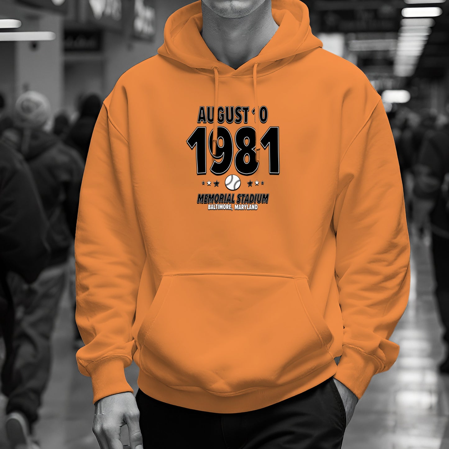 Baltimore Baseball – August 10, 1981 – Hoodie