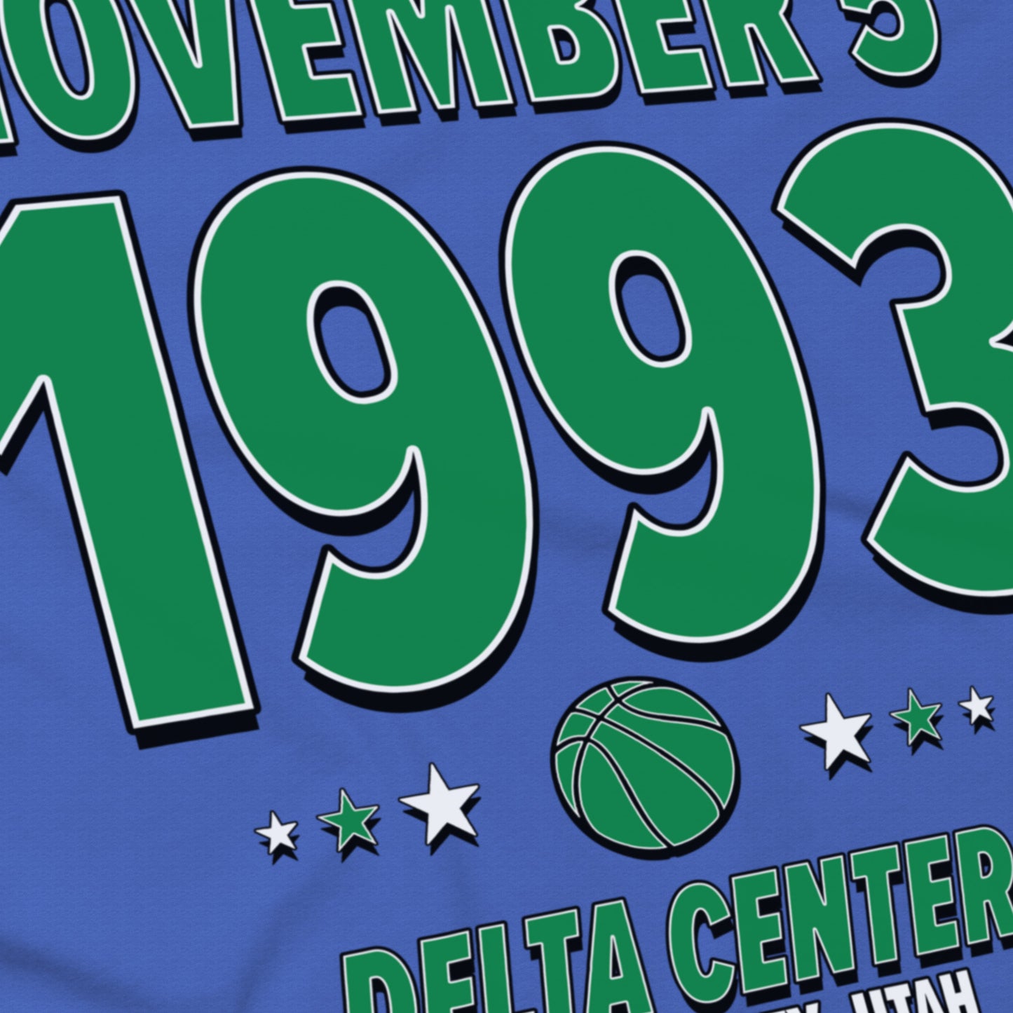 Dallas Basketball – November 5, 1993 – Origin Tee