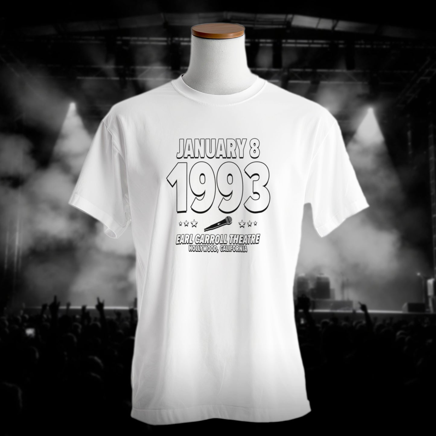 Houston Rising – 1993 – Origin Tee (Black & White)