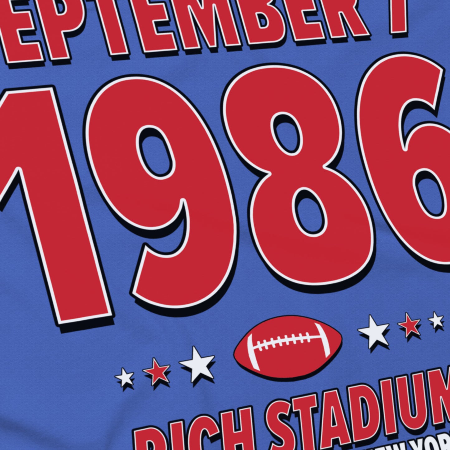 Buffalo Football – September 7, 1986 – Origin Tee