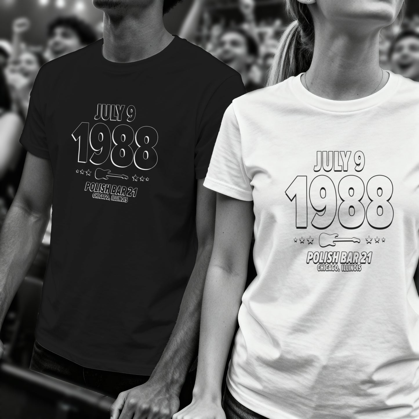 Chicago Angst – 1988 – Origin Tee (Black & White)