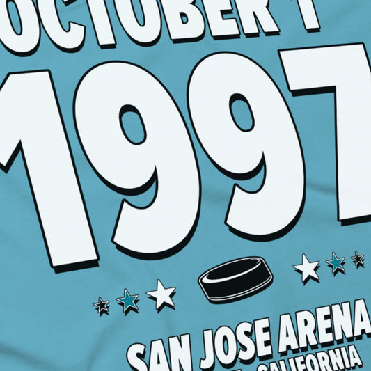 San Jose Hockey – October 1, 1997 – Origin Tee