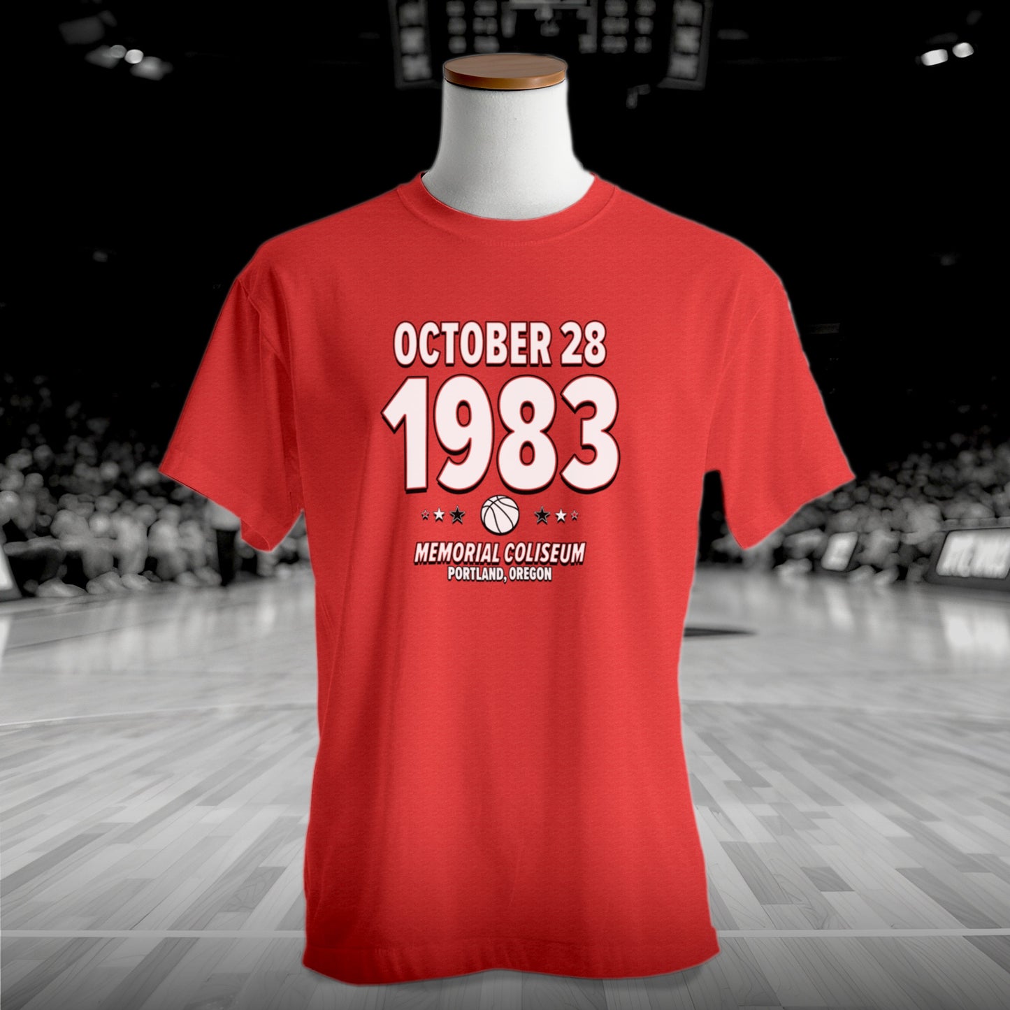 Portland Basketball – October 28, 1983 – Origin Tee