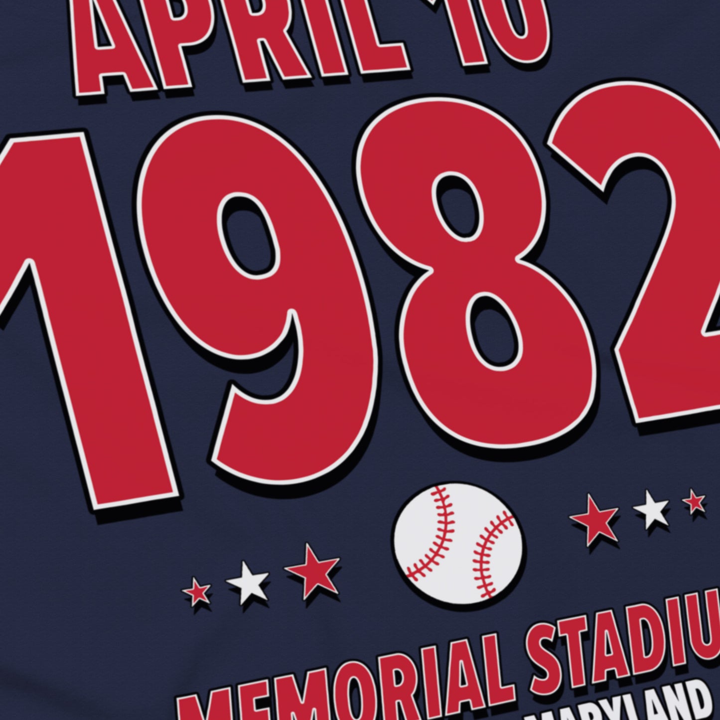 Boston Baseball – April 10, 1982 – Origin Tee