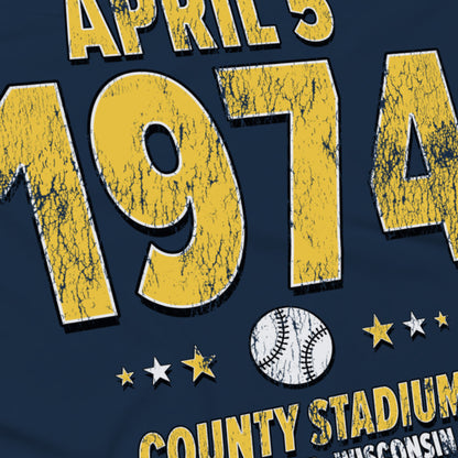 Milwaukee Baseball – April 5, 1974 – Comfort Colors
