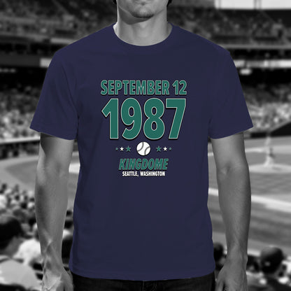 Seattle Baseball – September 12, 1987 – Origin Tee