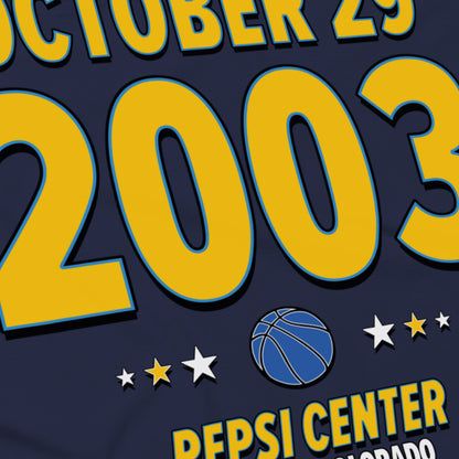 Denver Basketball – October 29, 2003 – Origin Tee