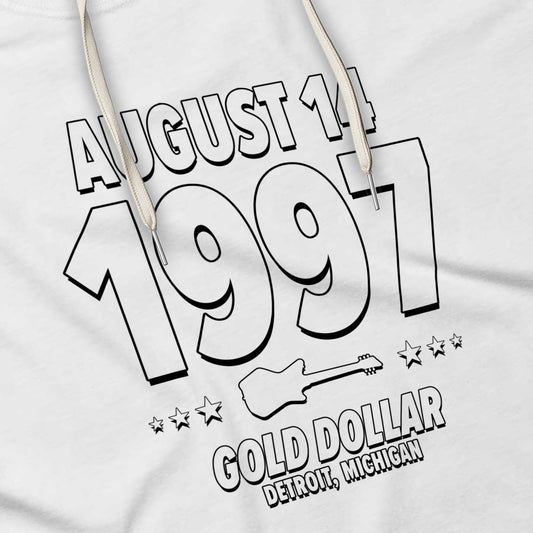 Detroit Thump – 1997 – Hoodie (Black & White)