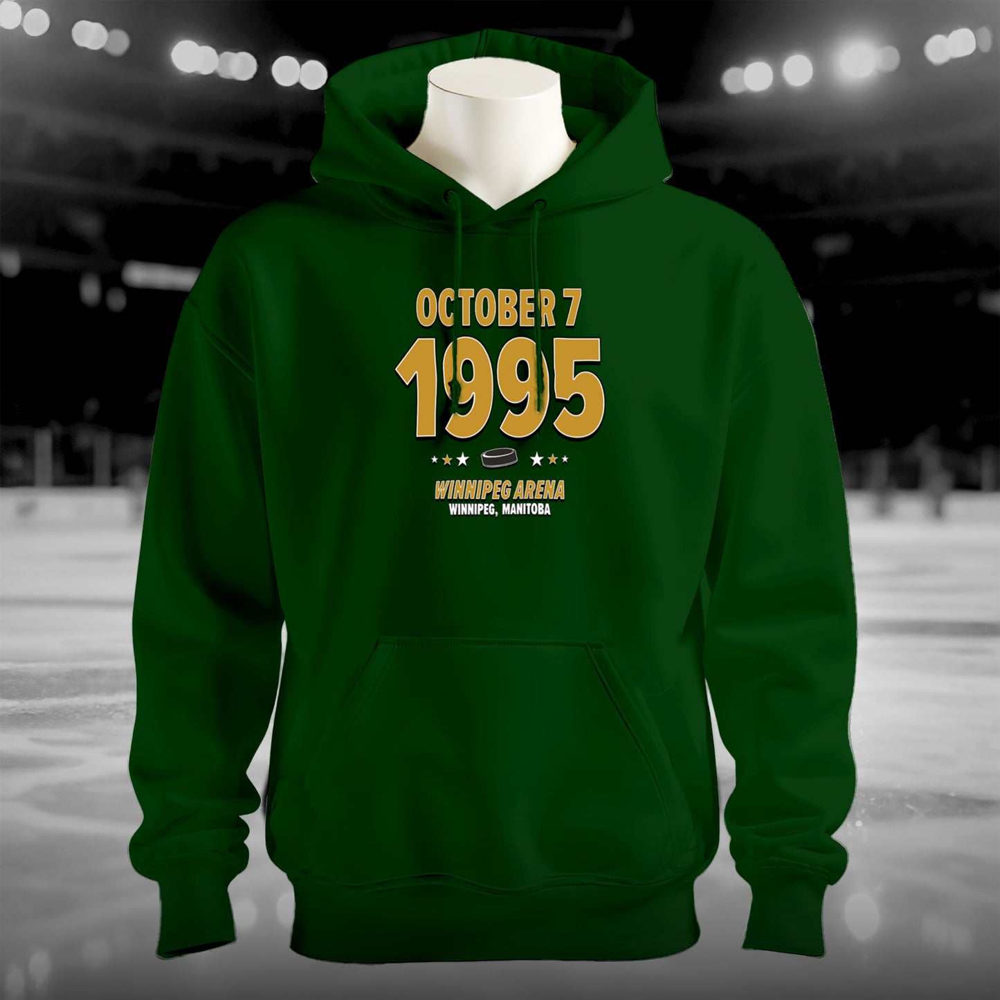Dallas Hockey – October 7, 1995 – Hoodie