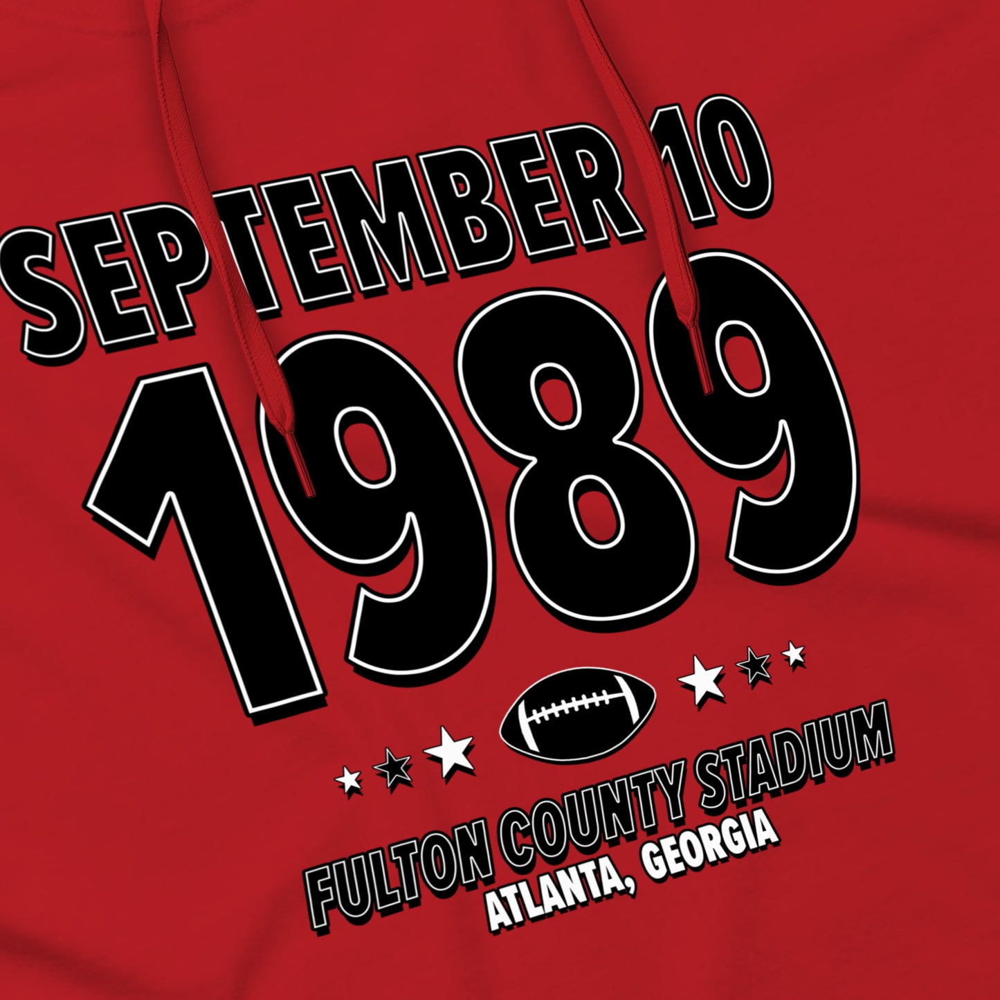 Atlanta Football – September 10, 1989 – Hoodie
