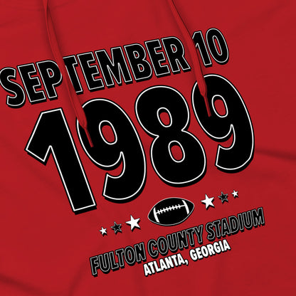 Atlanta Football – September 10, 1989 – Hoodie