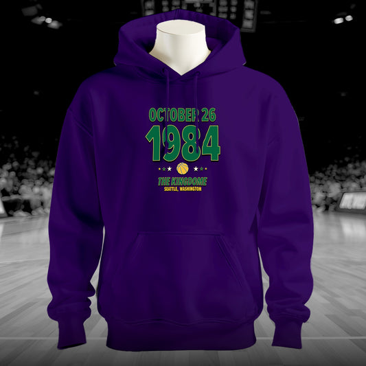 Utah Basketball – November 26, 1984 – Hoodie