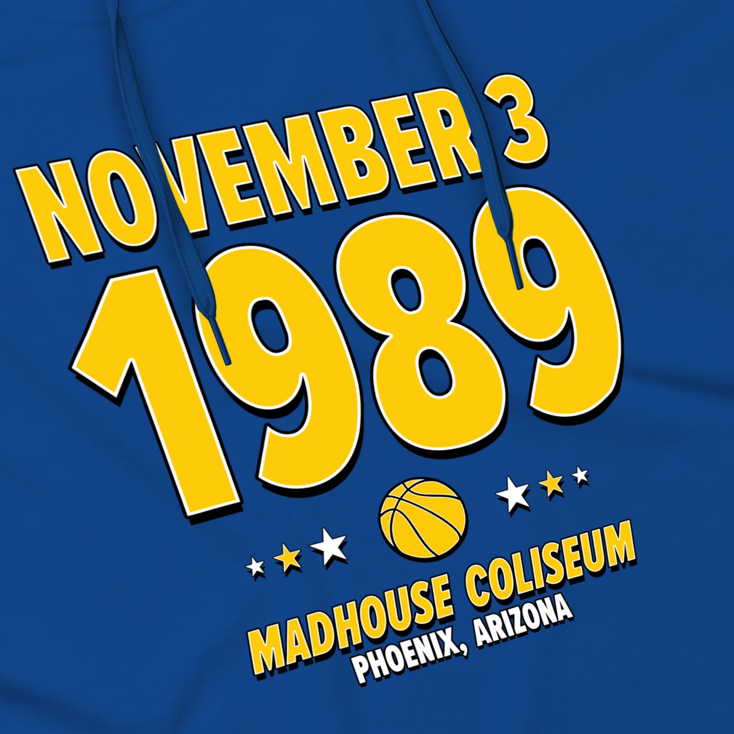 Golden State Basketball – November 3, 1989 – Hoodie