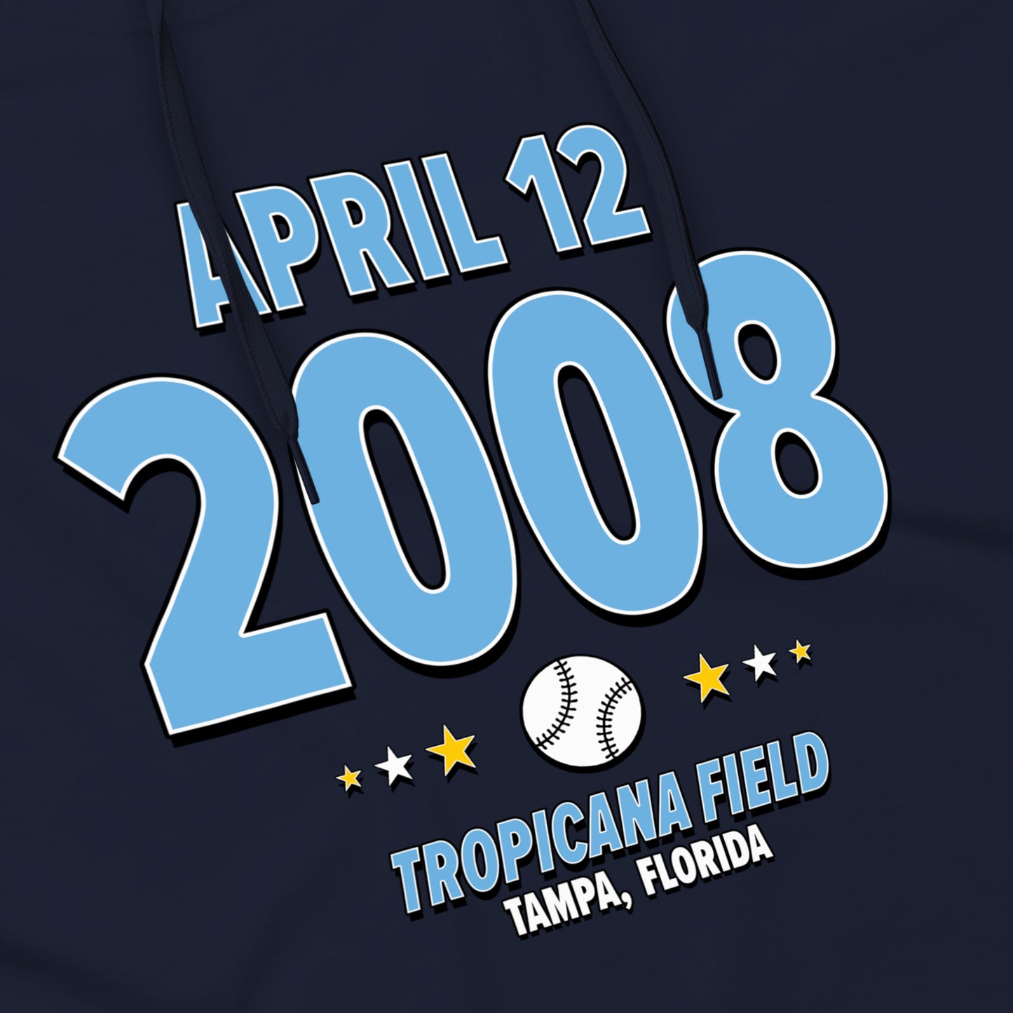 Tampa Bay Baseball – April 12, 2008 – Hoodie