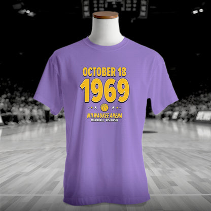 Los Angeles Basketball – October 18, 1969 – Origin Tee