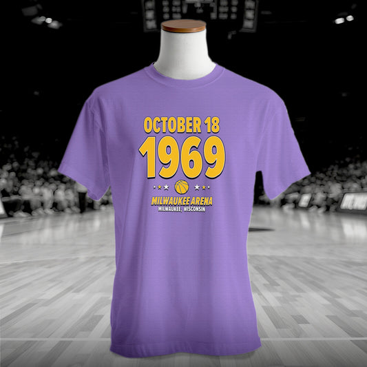 Los Angeles Basketball – October 18, 1969 – Origin Tee
