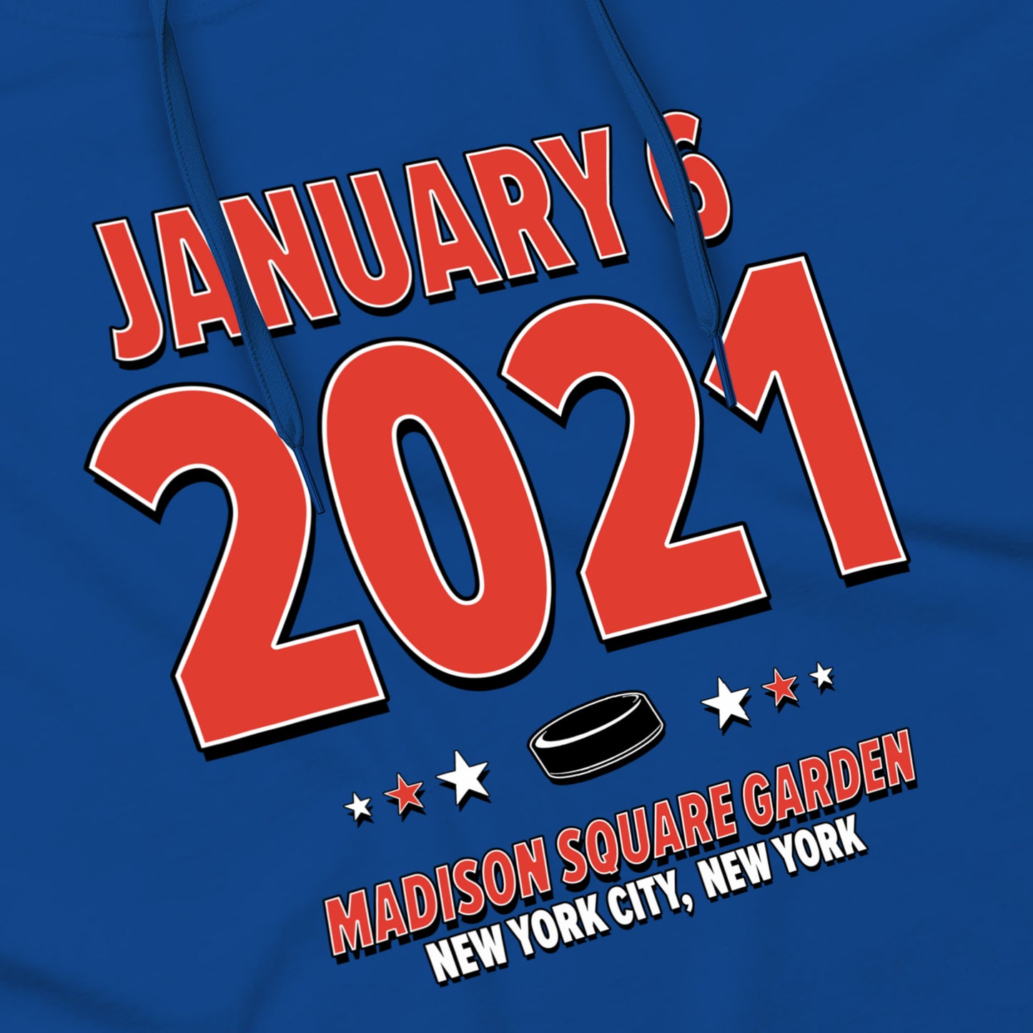 New York Hockey – January 6, 2021 – Hoodie