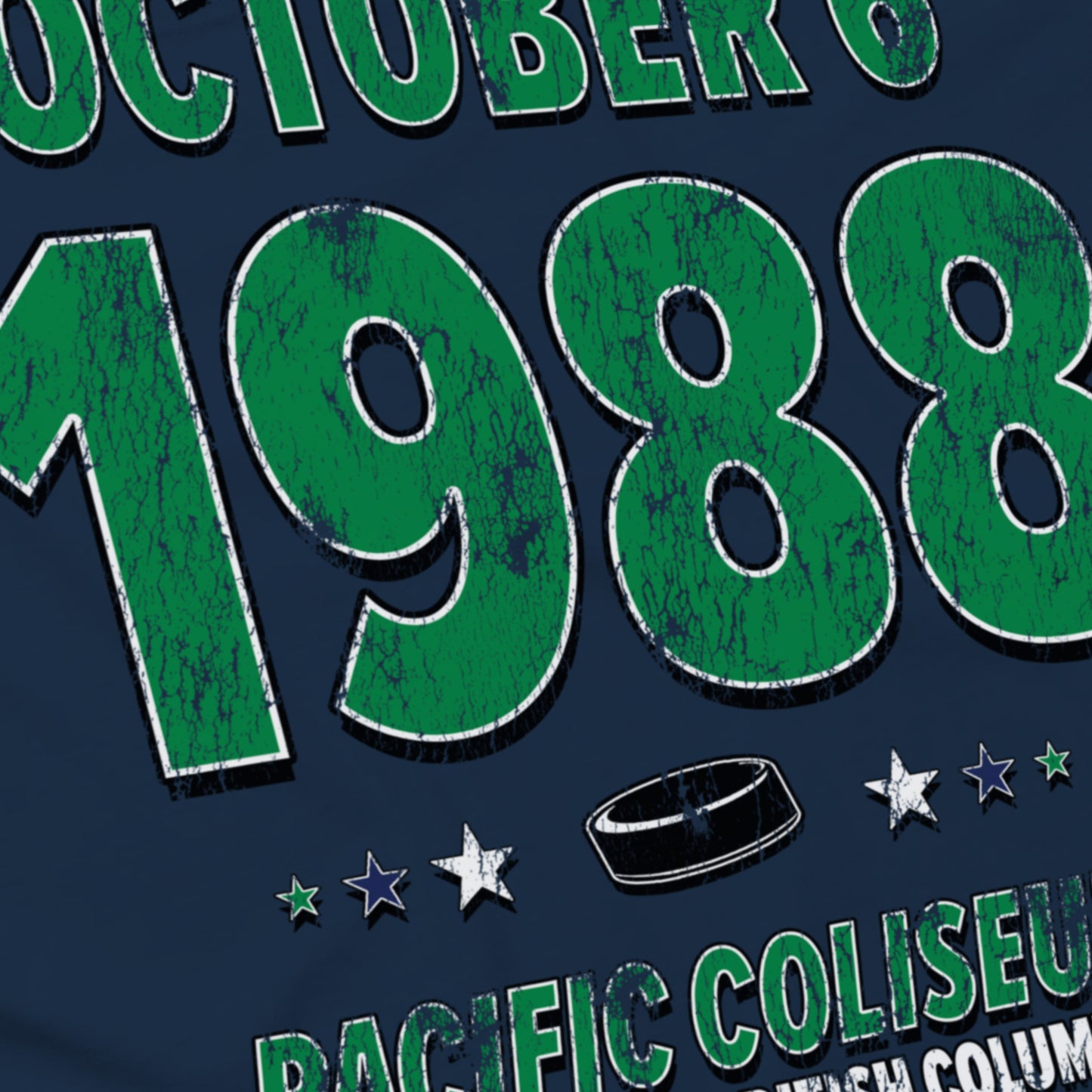 Vancouver Hockey – October 6, 1988 – Comfort Colors