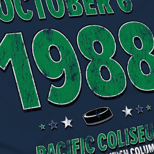 Vancouver Hockey – October 6, 1988 – Comfort Colors