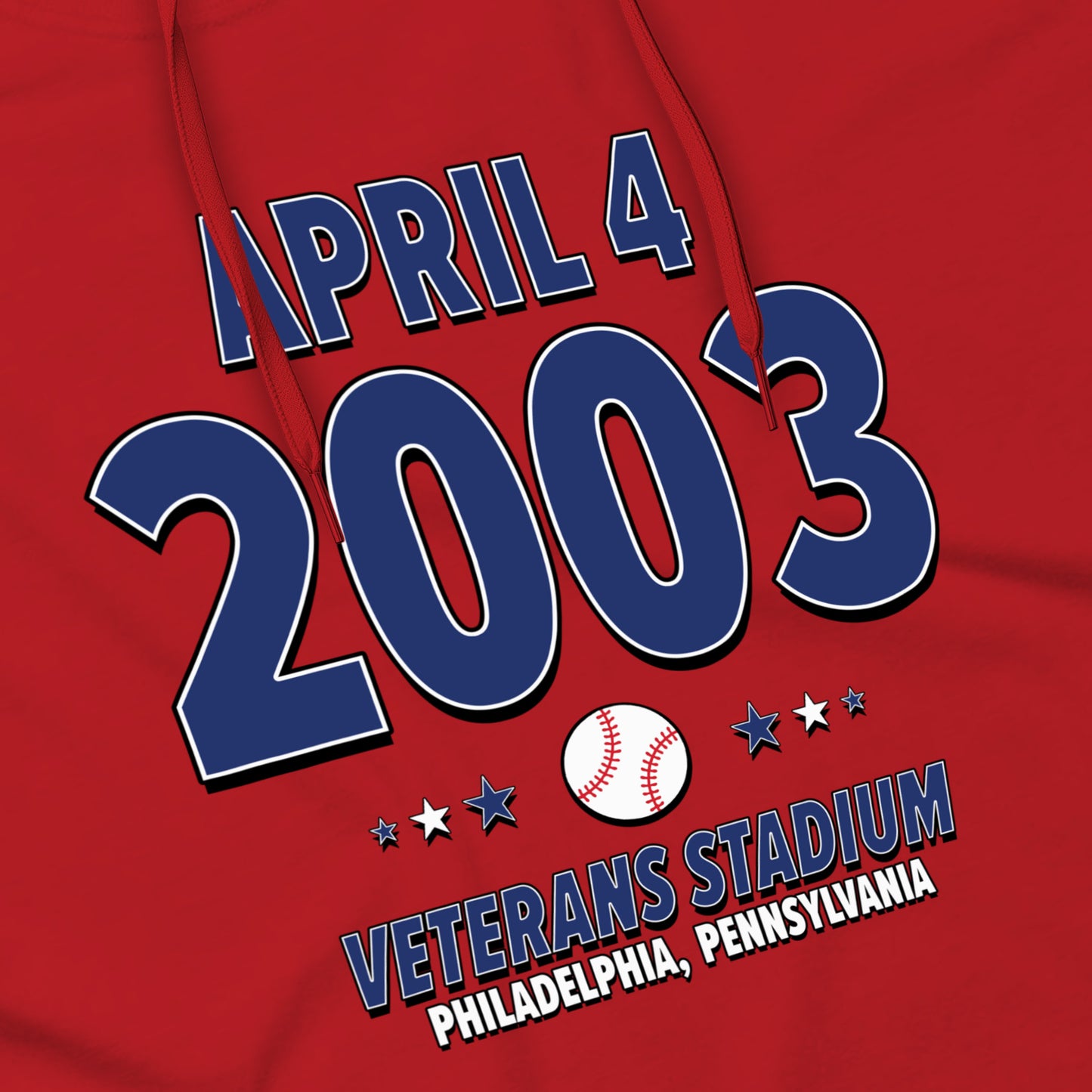 Philadelphia Baseball – April 4, 2003 – Hoodie