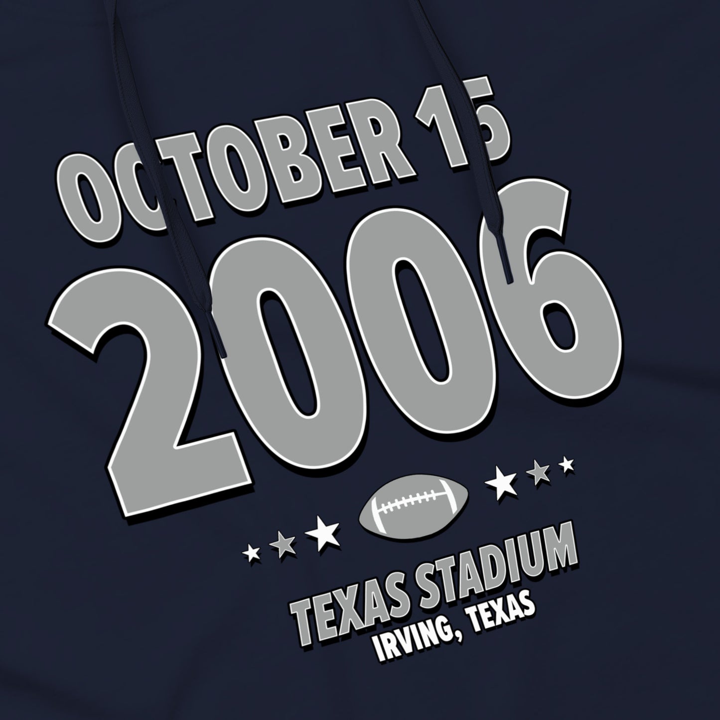 Dallas Football – October 15, 2006 – Hoodie