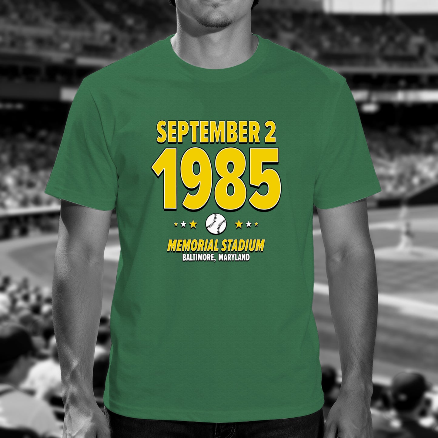 Oakland Baseball – September 2, 1985 – Origin Tee