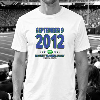 Seattle Football – September 9, 2012 – Origin Tee (Black & White)